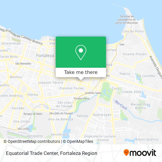 Equatorial Trade Center map
