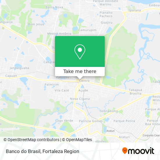 Mapa Banco do Brasil