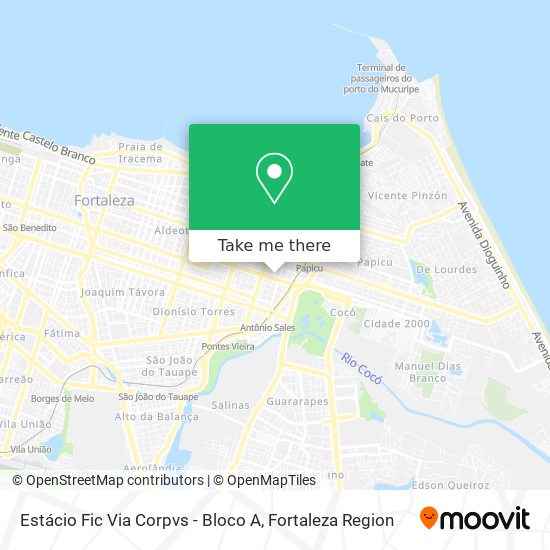 Estácio Fic Via Corpvs - Bloco A map