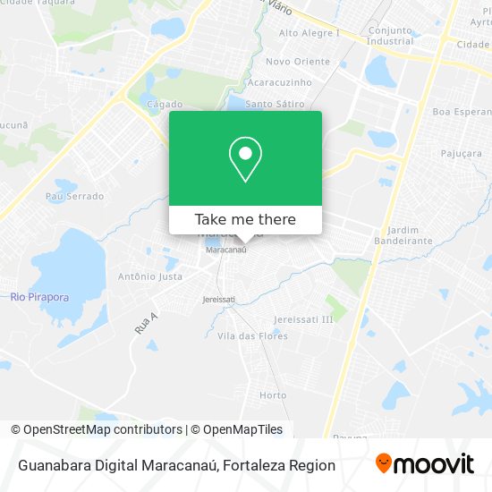 Guanabara Digital Maracanaú map