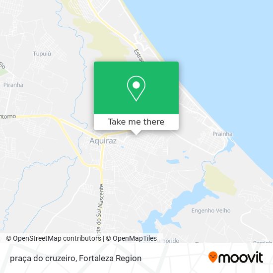 Mapa praça do cruzeiro