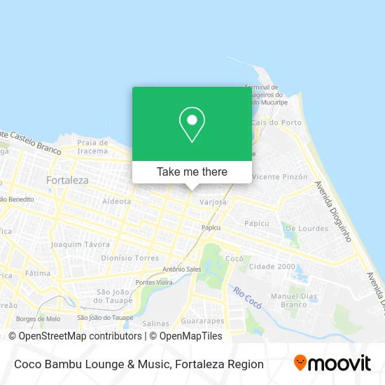 Coco Bambu Lounge & Music map