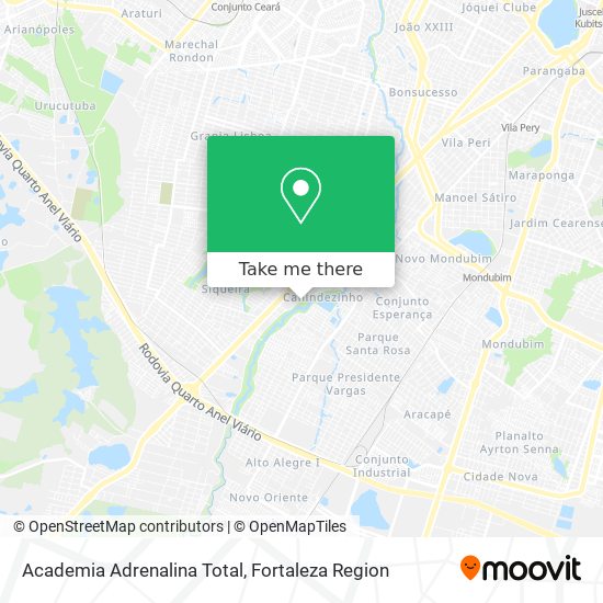 Academia Adrenalina Total map