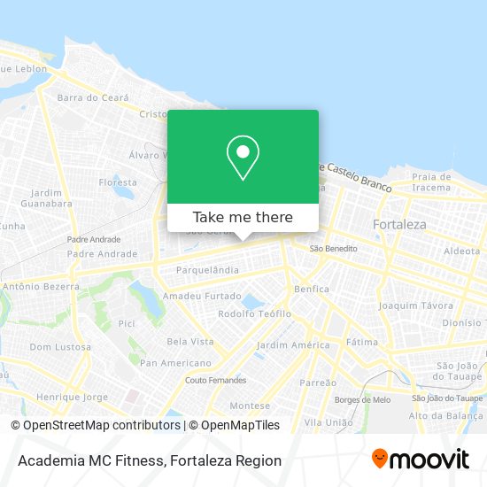 Academia MC Fitness map