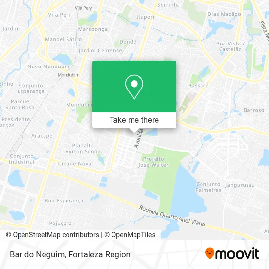 Bar do Neguim map