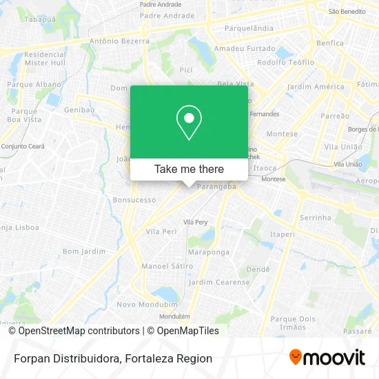 Forpan Distribuidora map