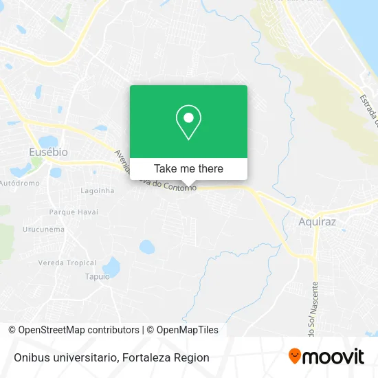 Onibus universitario map