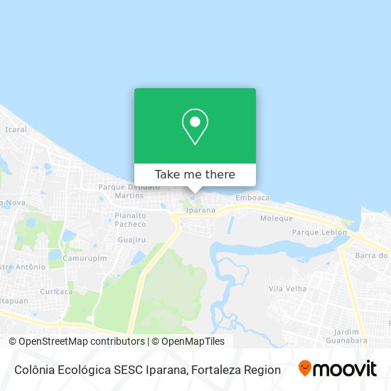 Colônia Ecológica SESC Iparana map
