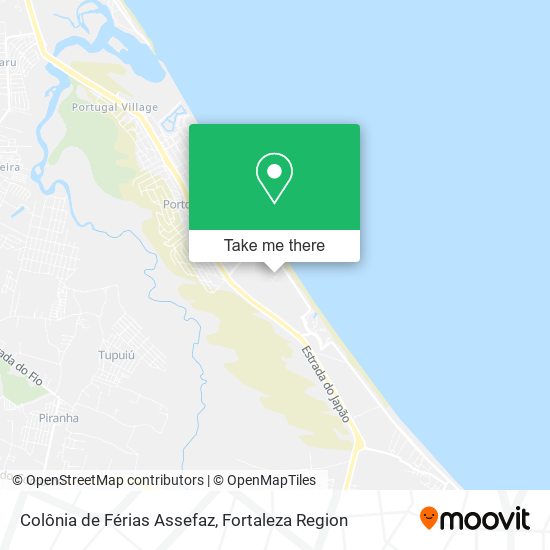 Colônia de Férias Assefaz map