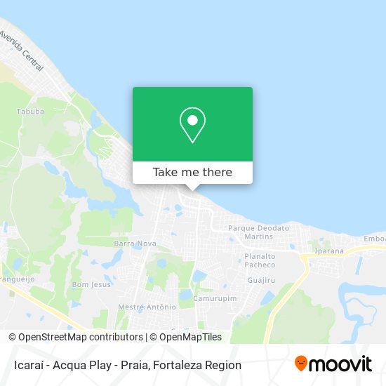 Icaraí - Acqua Play - Praia map