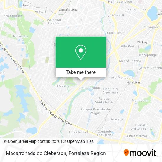 Macarronada do Cleberson map