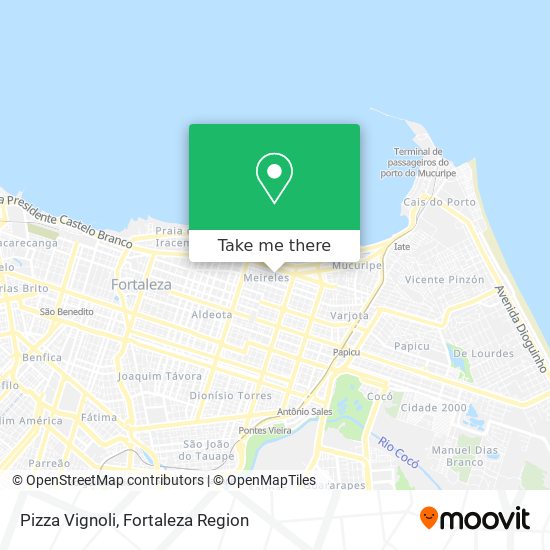 Pizza Vignoli map