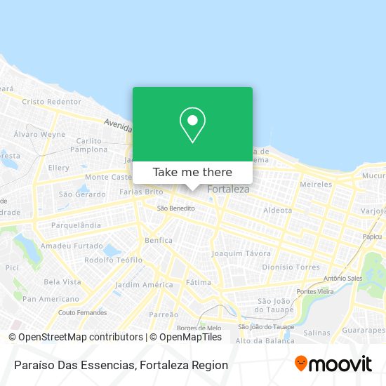 Paraíso Das Essencias map
