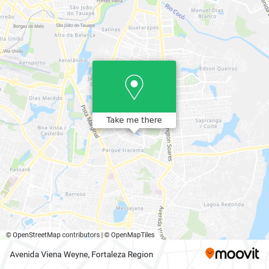 Avenida Viena Weyne map