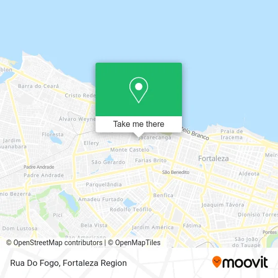 Rua Do Fogo map