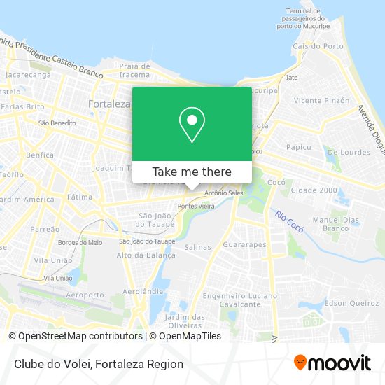 Clube do Volei map