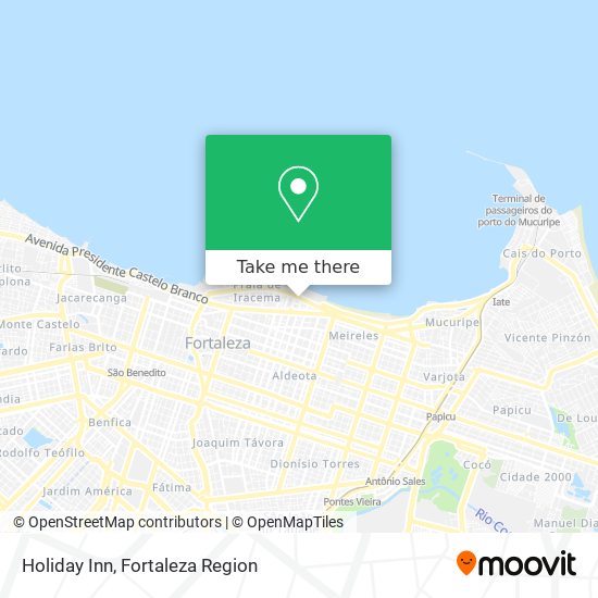 Holiday Inn map