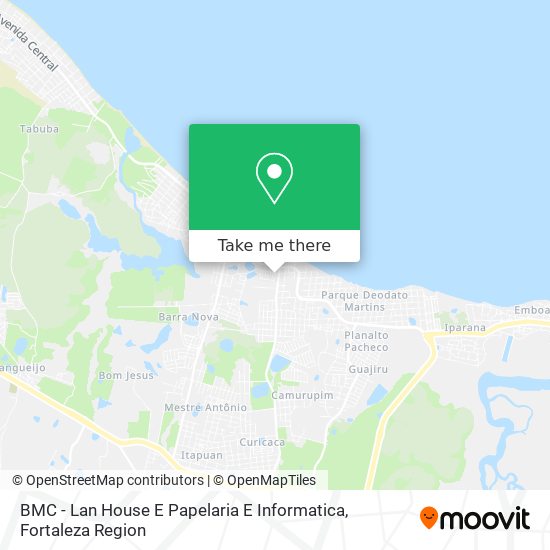 Mapa BMC - Lan House E Papelaria E Informatica