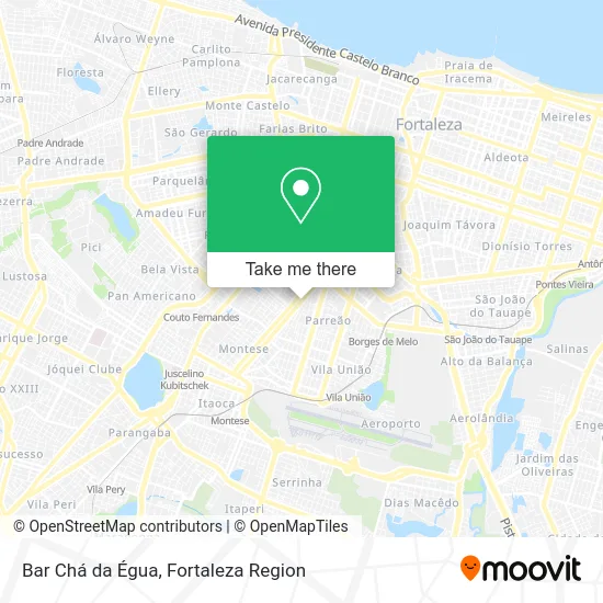 Bar Chá da Égua map