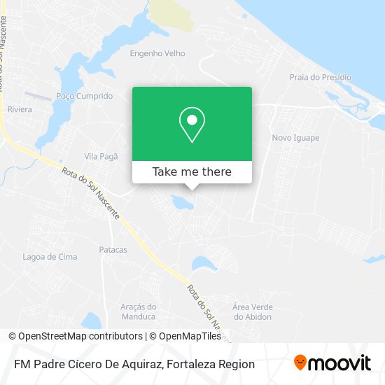 FM Padre Cícero De Aquiraz map