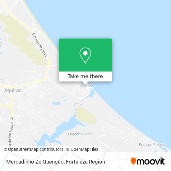 Mercadinho Zé Quengão map