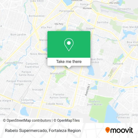 Rabelo Supermercado map