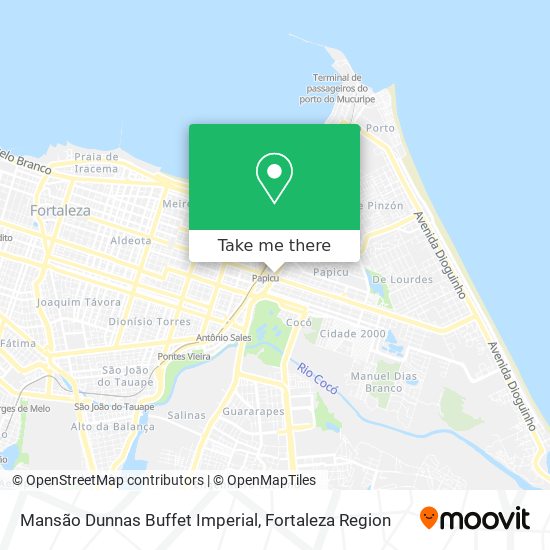 Mansão Dunnas Buffet Imperial map