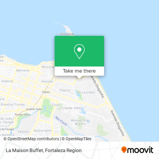 Mapa La Maison Buffet