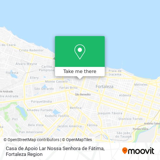 Casa de Apoio Lar Nossa Senhora de Fátima map