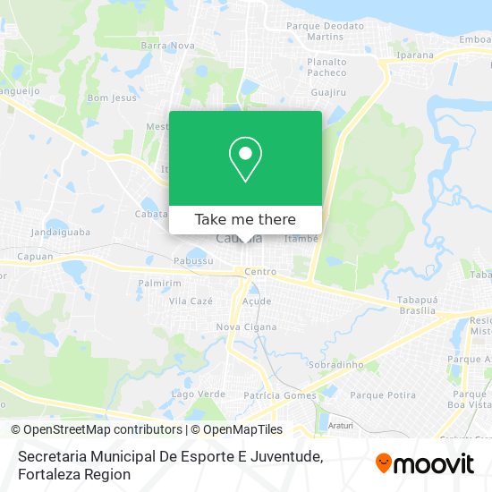 Secretaria Municipal De Esporte E Juventude map