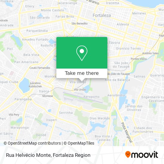 Rua Helvécio Monte map