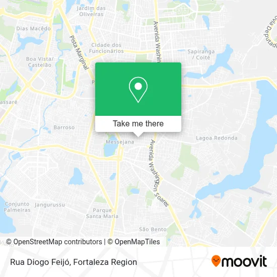 Rua Diogo Feijó map