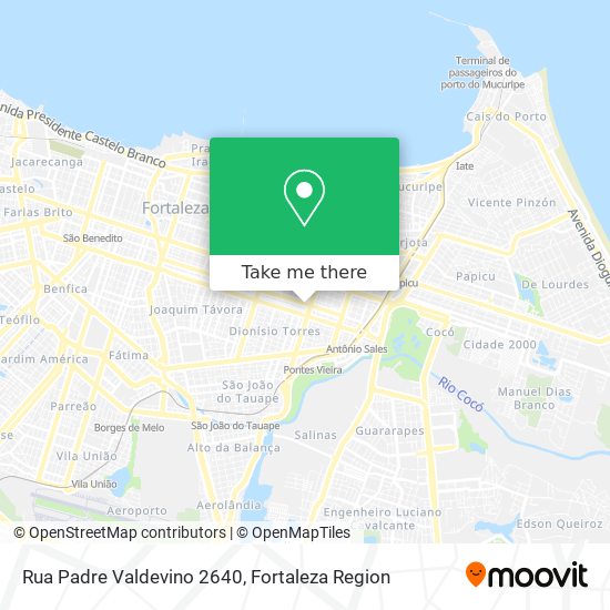 Mapa Rua Padre Valdevino 2640
