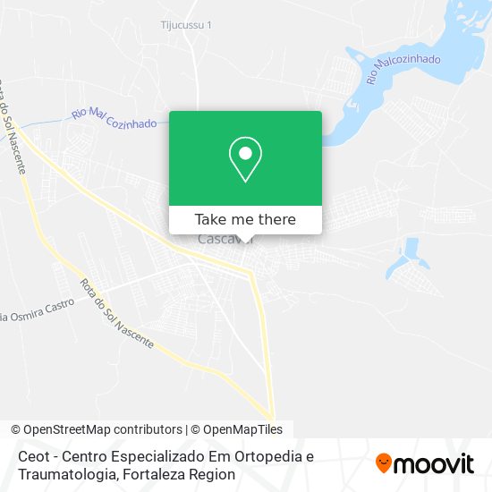 Ceot - Centro Especializado Em Ortopedia e Traumatologia map