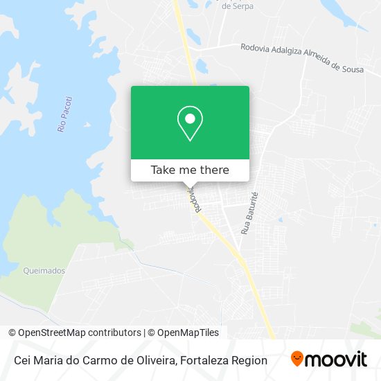 Cei Maria do Carmo de Oliveira map