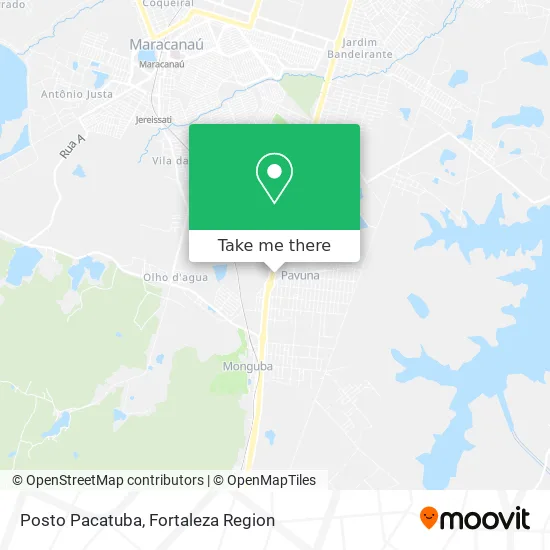 Posto Pacatuba map