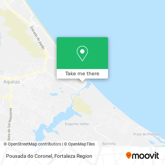 Pousada do Coronel map
