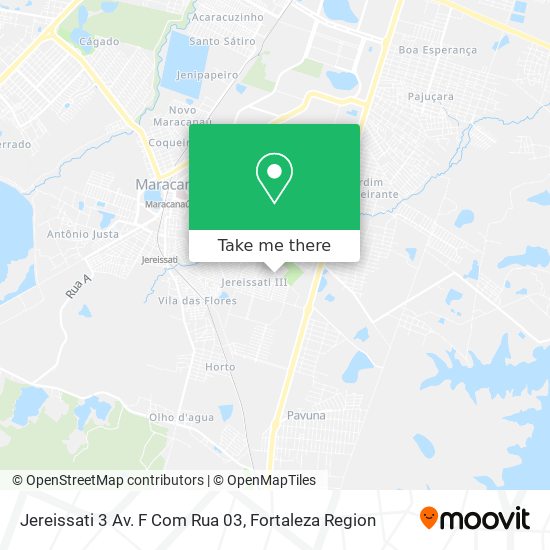 Jereissati 3 Av. F Com Rua 03 map