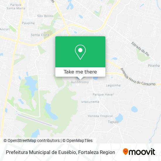 Prefeitura Municipal de Eusébio map