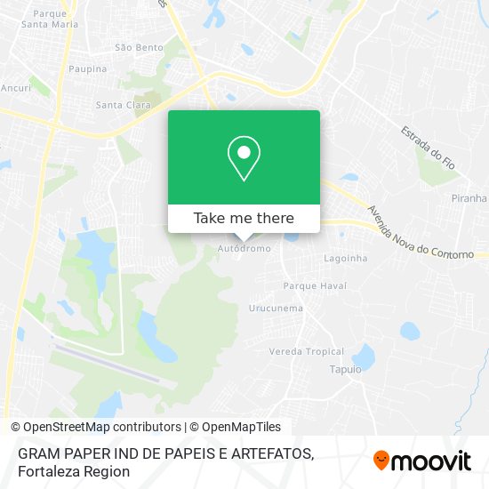 GRAM PAPER IND DE PAPEIS E ARTEFATOS map