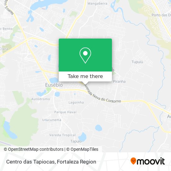 Mapa Centro das Tapiocas