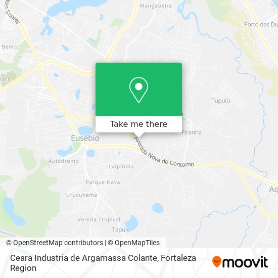 Ceara Industria de Argamassa Colante map