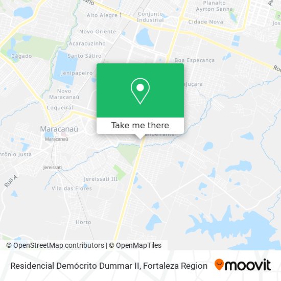 Residencial Demócrito Dummar II map