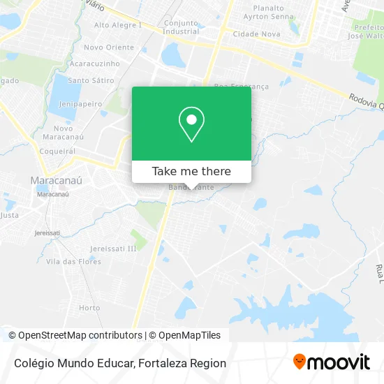 Colégio Mundo Educar map