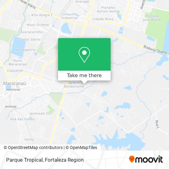 Parque Tropical map