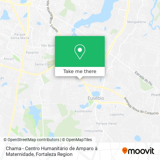 Chama - Centro Humanitário de Amparo à Maternidade map