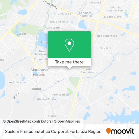 Suelem Freitas Estética Corporal map