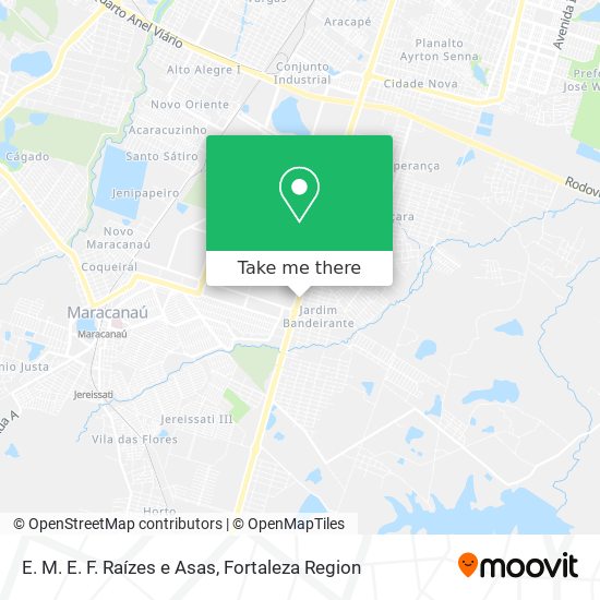 E. M. E. F. Raízes e Asas map