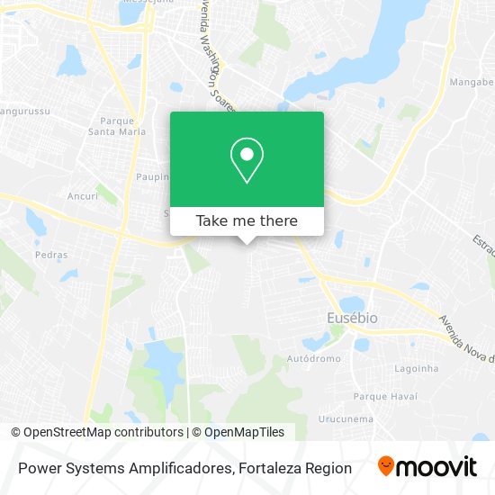 Power Systems Amplificadores map