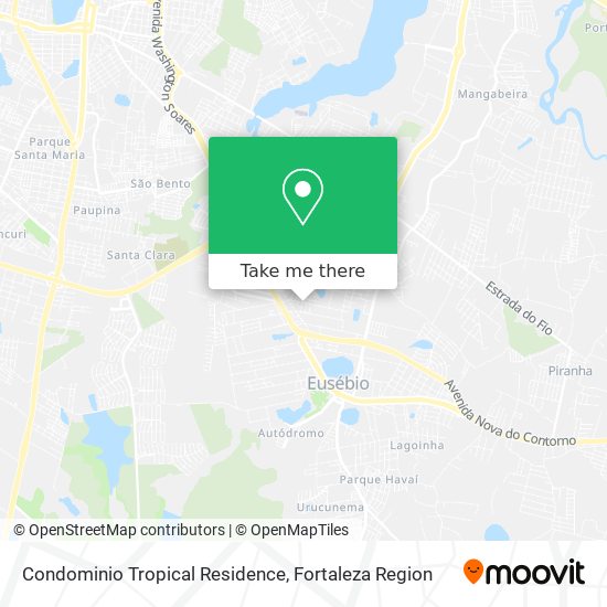 Condominio Tropical Residence map